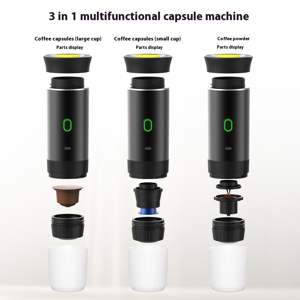 3-in-1 Portable Espresso Maker