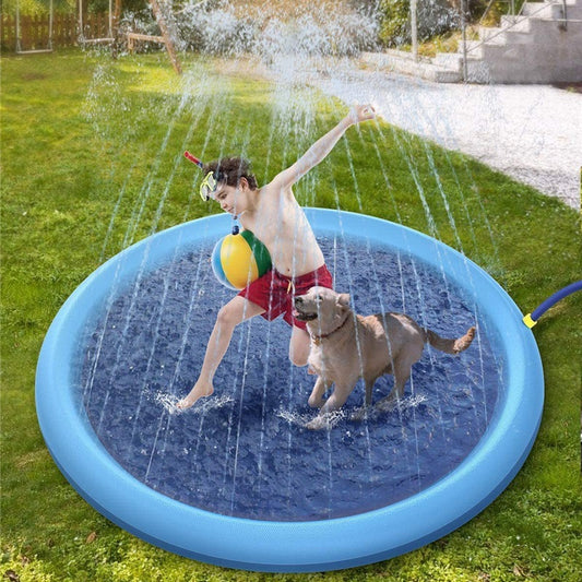 Tapis de jeu antidérapant pour enfants et animaux de compagnie, piscine, jouets aquatiques d'extérieur, fontaine d'arrière-cour