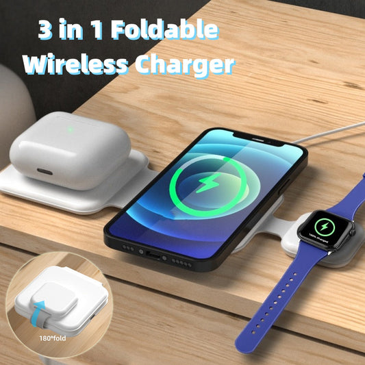 3-in-1 Foldable Wireless Charger