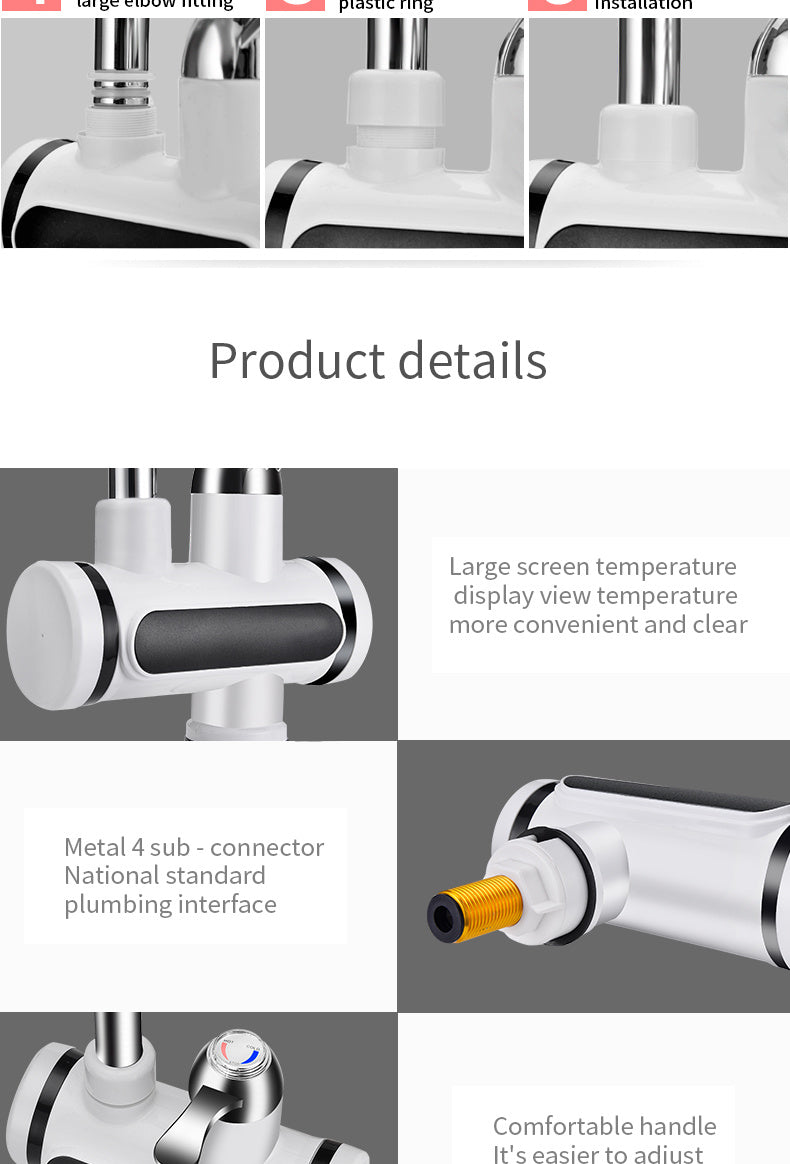 Electric Water Heater Faucet