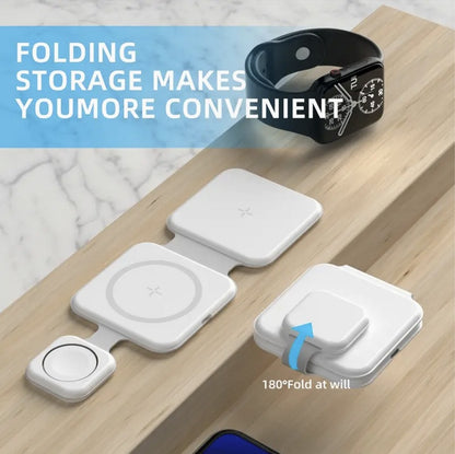 3-in-1 Foldable Wireless Charger