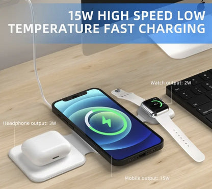 3-in-1 Foldable Wireless Charger